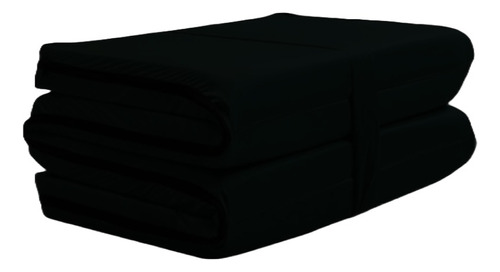 Colchoneta Modular Plegable Negro De Camping Grande 180x65 