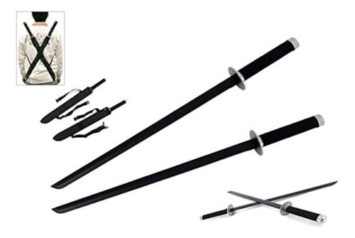 Snake Eye Tactical Dual Twin Ninja Sword With Dual Shoulder