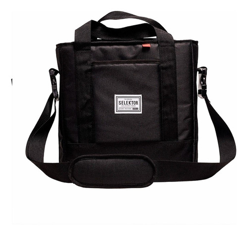 Bolso Messenger Bag X 30 Lp 12  Black & Black Selektor