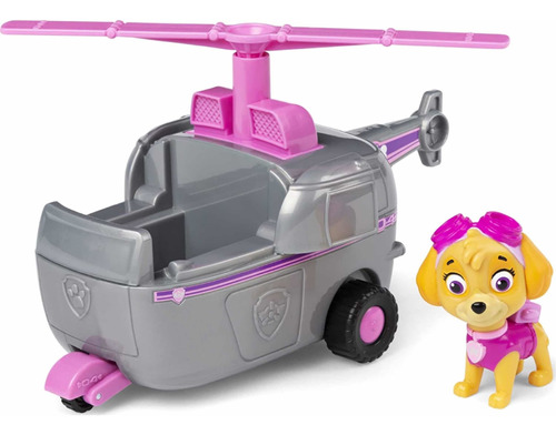 Juguete Paw Patrol Helicóptero De Skye Multicolor