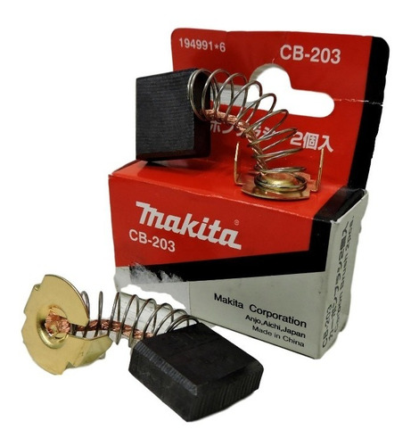 Carbones Originales Makita Cb-203 Para Router Makita 3612 