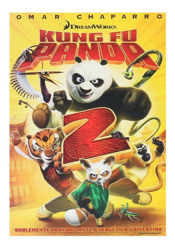 Kung Fu Panda 2 Dos Omar Chaparro Pelicula Dvd