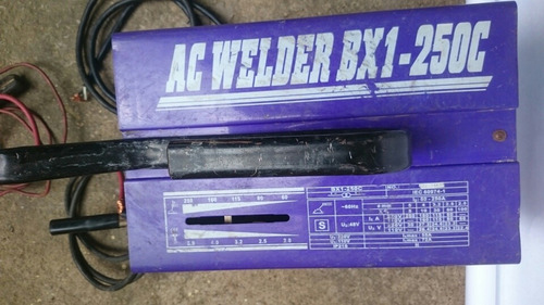 Máquina De Soldar  Ac-welder Bx1-250c Usada