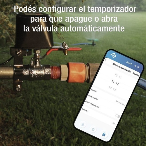 Imagen 4 de 8 de Valcula Control Riego Smart Wifi Programable Canilla Regador