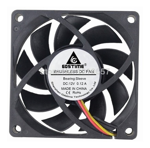 Ventilador Pc 70x70x15mm