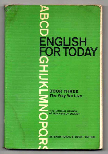 English For Today Book 3 - The Way We Live Usado