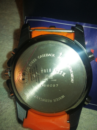 Reloj U.s Polo Assn. Mod 88057 Analog C/funciones,light