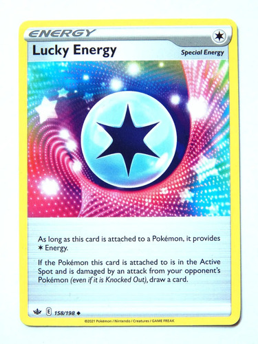 Cartas Pokemon Lucky Energy