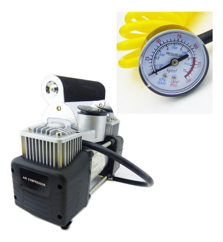 Compresor De Aire Portátil Compresor Doble Cilindro 70ml 12v