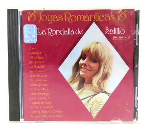 Cd 815 La Rondalla De Saltillo -- 16 Joyas Romanticas