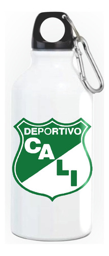 Termo Deportivo Cali Botilito Botella Caramañola White