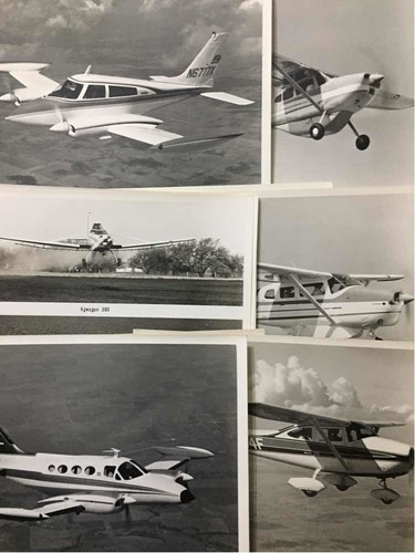 Colección 15 Fotografías Aviación Cesna Modelos 26x20 Cm