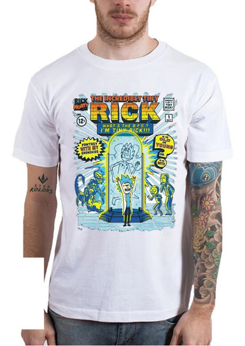 Imagen 1 de 4 de Remera Rick Y Morty 9