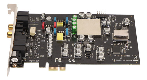 Placa De Som Pcie Cm8828 Tcxo Pc De 7,1 Canais Para Home The