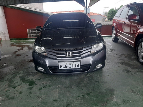 Imagem 2 de 11 de Honda City 2011/cinza/flex/automatico