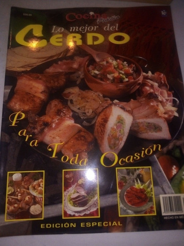 Revista Cocina Práctica Lo Mejor Del Cerdo Recetario