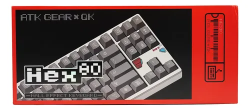 キーボード ATK x QK Hex80 TKL WHITE Teclado Magnético Atk X Qk Hex80 Tkl | MercadoLivre