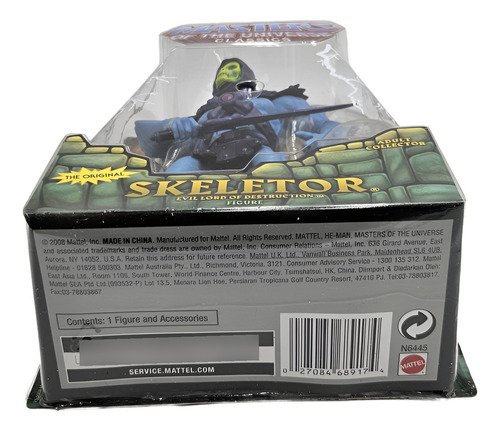 ## Mattel Motuc Skeletor Masters Classics Matty Collector ##