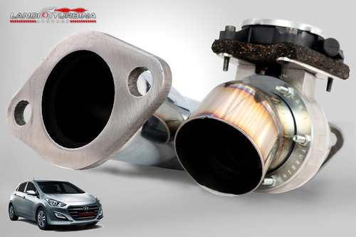 Downpipe Com Difusor De Escapamento Hyundai I30 2.0 