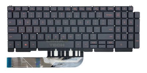 Teclado Dell G15 5520 - P105f007 - P105f008 - Retroiluminado