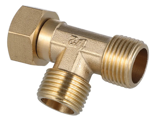 Conector Cople Tipo T Para Plomería Hembra/macho 1/2 Pulgada