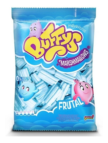 Buffys malvaviscos marshmallows frutal 200gr