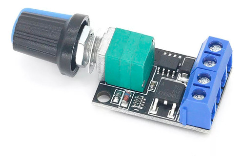 5 Peças Controlador De Velocidade Motor Pwm Dc 5v 12v 10a