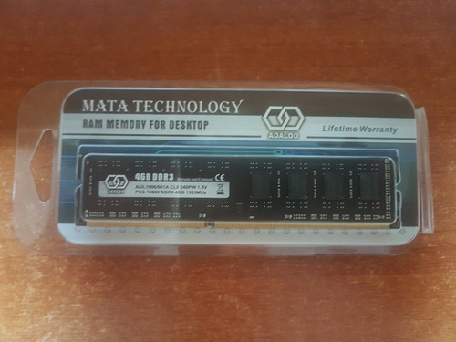 Imagen 2 de 3 de Rápida Memoria Ram Ddr3 Nuevo 4gb 1333 Mhz Para Escritorio