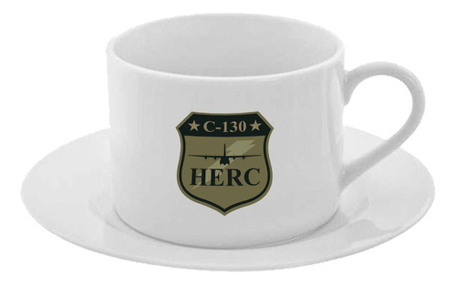 Taza Y Plato Desayuno Te Café Fuerza Aerea Cod A77