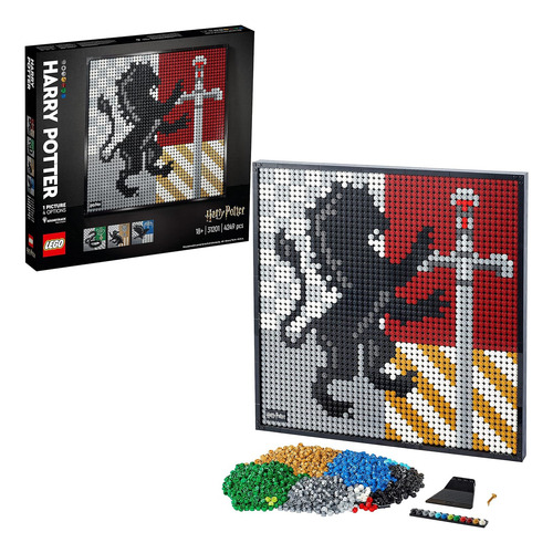 Lego Art Harry Potter Hogwarts Crests 31201 Building Kit;...
