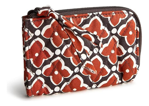Vera Bradley - Bolsa De Algodón Con Cierre Para Mujer