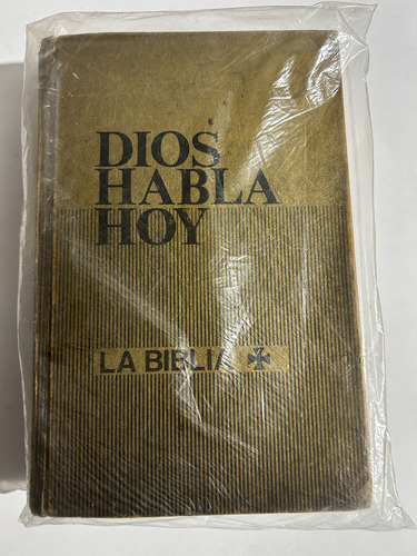 Libro Dios Habla Hoy - La Biblia - Tapa Dura - Oferta