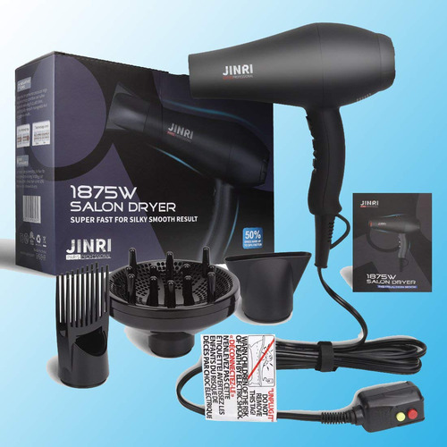 , Secadores Ionic Salon Con Difusor, Concentrador, Acceso...