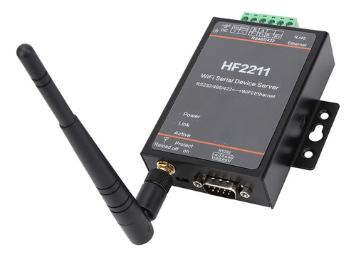 Servidor Serie Hf2211 Rs232/485/422 A Wifi Ethernet Dtu