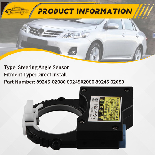 Sensor De Ángulo De Dirección De Coche 89245-02080 Para 2015