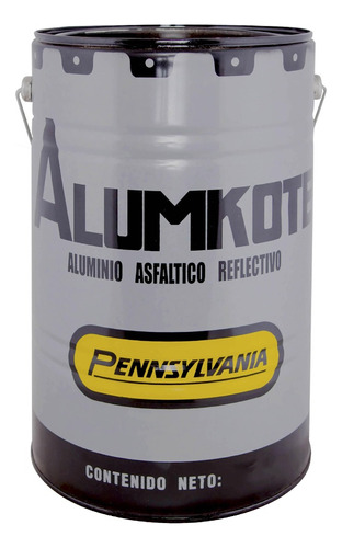 Alumkote Aluminio Asfaltico Asfalkote Pennsylvania 4lt