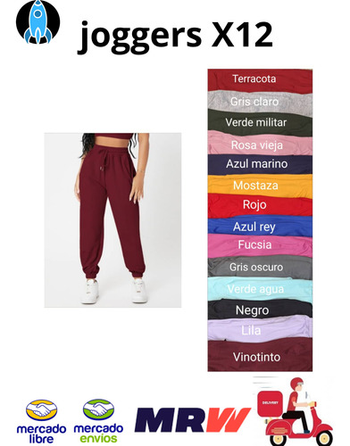 Joggers De Piel De Durazno X12