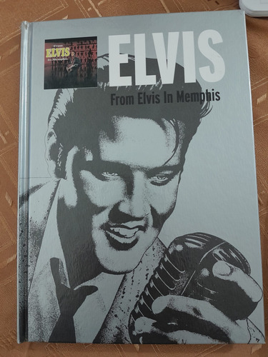 Elvis Presley Cd + Book From Elvis In Memphis 
