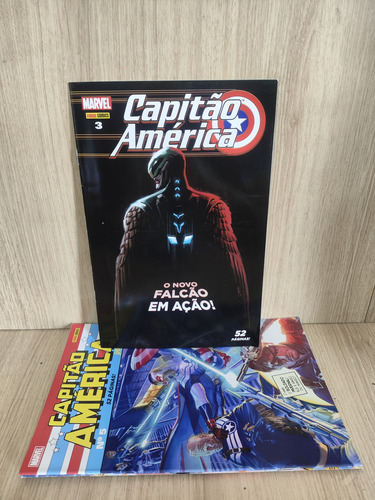 Coleção Capitão América Avulsos - 3 Volumes 
