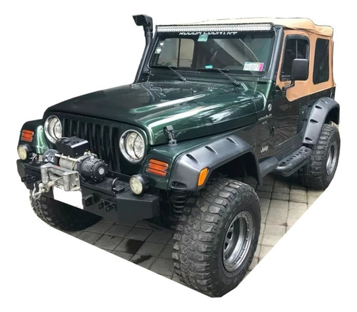 Kit Cantoneras Jeep Tj Wrangler 96-2006 Bushwacker Tornillos