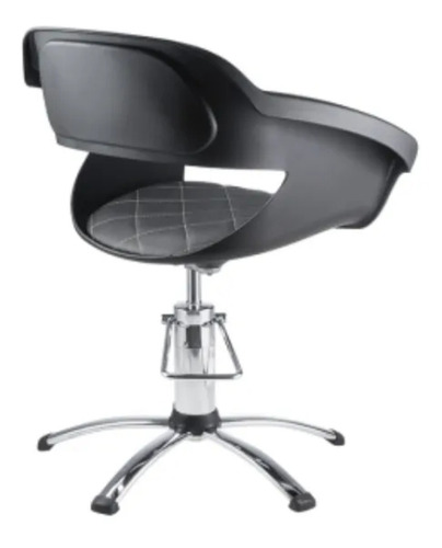Imagen 2 de 4 de Silla Blanca Butaca Giratoria Peluqueria Oficina Consultorio