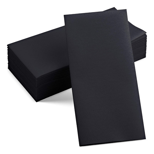 Servilletas De Papel Color Negro Negro