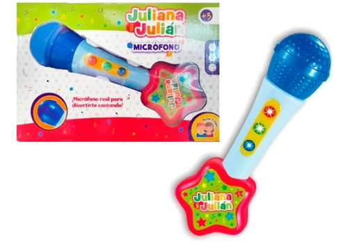 Juliana Y Julián Micrófono Con Luz Y Sonido Sysjyj019