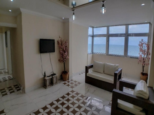 Imagem 4 de 19 de Guarujá Sp - Praia Das Pitangueiras - 3 Dormitórios - 3 Banheiros - Vista Ao Mar - 1 Vaga De Garagem - Ap4429 - 34711321