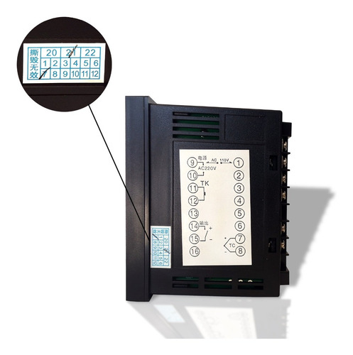 Pirometro Con Timer 110v Para Plancahas De Sublimado