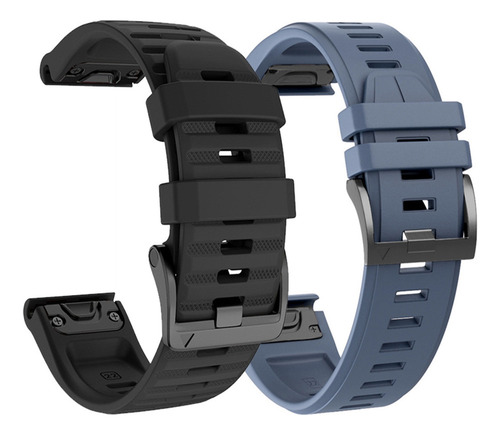 Correa De Silicona Para Garmin Fenix 7x 7 Pro Solar/6x 6 Sap