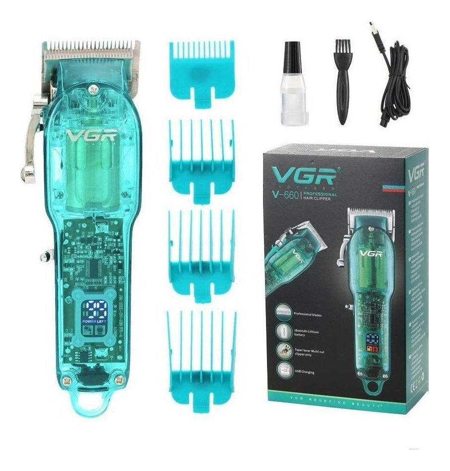 Maquina Corta Pelo Vgr V-660 Peluquera Profesional 