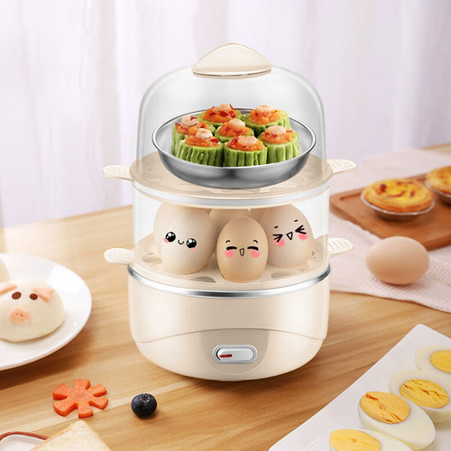 Hervidor Doble De Huevos: Cocina Práctica