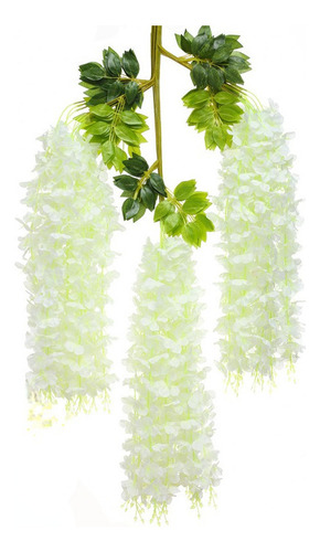 12 Simulaciones De Flores De Wisteria Decoración De Boda