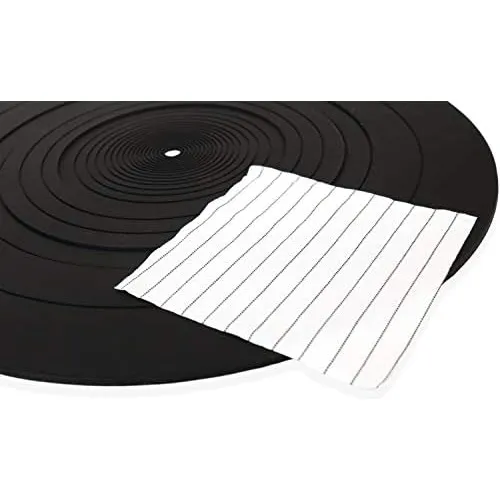 Tapete Tocadiscos Audiófilos Y Djs, Alfombrilla De P...